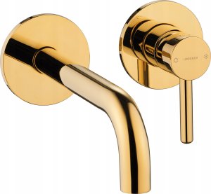 Bateria umywalkowa Omnires bateria umywalkowa podtynkowa Y, złoto 3