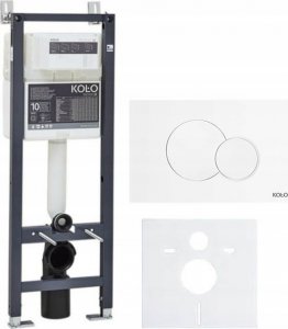 Zestaw podtynkowy Koło Zestaw All-in-One stelaż Technic GT Smart Fresh z miską Nova Pro Premium RF krótką 5