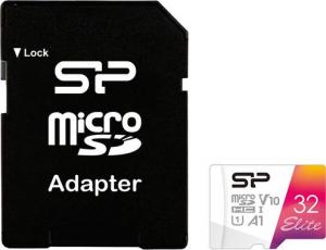 Karta Silicon Power Elite MicroSDHC 32 GB Class 10 UHS-I/U1 A1 V10 (SP032GBSTHBV1V20SP) 2