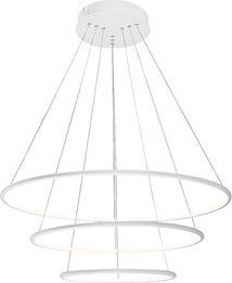 Lampa wisząca Rabalux Nowoczesna lampa sufitowa LED biała Rabalux Donatella okręgi ledowe 2545 1