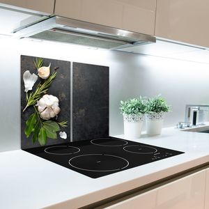 Deska do krojenia Tulup szklana Czosnek 1 52x30cm 2szt. 3