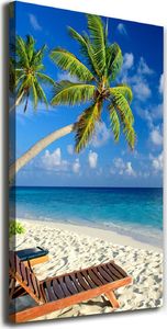 Tulup Obraz Na Płótnie 50x100 Obraz Canvas Tropikalna plaża 1