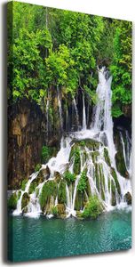 Tulup Obraz Na Płótnie 50x100 Obraz Canvas Wodospad w lesie 1