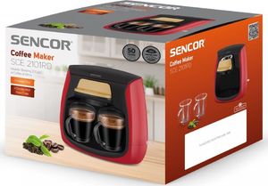 Ekspres przelewowy Sencor SCE 2101RD Czerwony 2