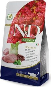 Farmina N&D Cat quinoa digestion lamb & fennel - Trawienie, z jagnięciną, quinoa, fenkułem i miętą 1,5kg 1