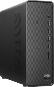 Komputer HP Slim Desktop S01-AF1000nw, Celeron J4025, 4 GB, Intel UHD Graphics 600, 256 GB M.2 PCIe FreeDOS 1