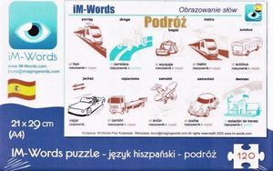 iM-Words iM-Words Puzzle 120 Hiszpański - Podróż 1