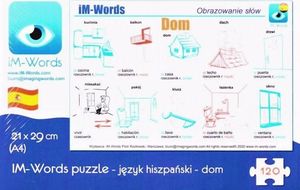 iM-Words iM-Words Puzzle 120 Hiszpański - Dom 1