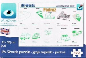 iM-Words Puzzle 120 Angielski - Podróż 1