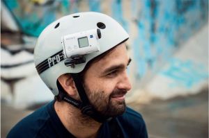 Sony VCT-HSM1 Uchwyt Do Montażu Kamery Action Cam Z Boku Kasku (VCTHSM1.SYH) 2