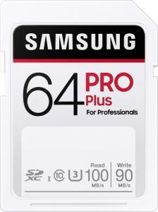 Karta Samsung PRO Plus SDXC 64 GB Class 10 UHS-I/U3  (MB-SD64H/EU) 1