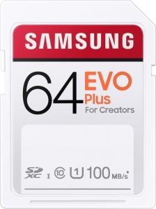 Karta Samsung EVO Plus SDXC 64 GB Class 10 UHS-I/U1  (MB-SC64H/EU) 1
