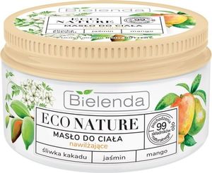 Bielenda Eco Nature Masło do ciała nawilżające - Śliwka Kakadu & Jaśmin & Mango 250 ml 1