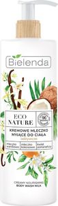 Bielenda  Eco Nature Kremowe Mleczko myjące do ciała odżywcze  400 ml 1