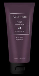 Allverne  Men Żel pod prysznic pefumowany Pepper & Lavender 200ml 1