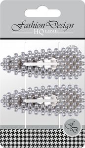 Top Choice Top Choice Fashion Design Spinki typu "Pyk" perła srebrna (23811) 1op.-2szt 1