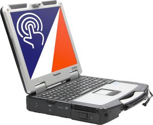 Laptop Panasonic Laptop Panasonic Toughbook CF-31 i5-5300U 8 GB 256 SSD 13,1 XGA (DOTYK) W7Pro A- (NoCam) uniwersalny 8