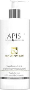 Apis APIS_Pina Colada Body Tropical Cream tropikalny krem z liofilizowanymi ananasami 500ml 1