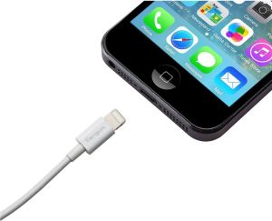 Kabel USB Targus USB-A - Lightning 1 m Srebrny (ACC96101EU) 2