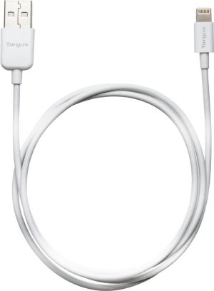 Kabel USB Targus USB-A - Lightning 1 m Srebrny (ACC96101EU) 3