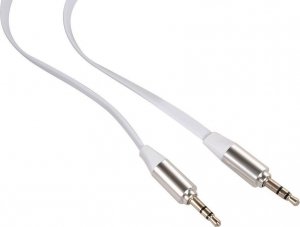 Kabel Maclean Jack 3.5mm - Jack 3.5mm 2m biały (MCTV-695 W) 2