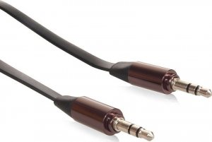 Kabel Maclean Jack 3.5mm - Jack 3.5mm 2m czarny brązowy (MCTV-695 B) 5