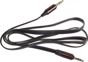 Kabel Maclean Jack 3.5mm - Jack 3.5mm 1m czarny brązowy (MCTV-694 B) 2