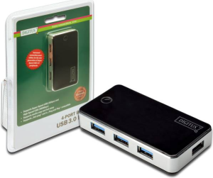 HUB USB Digitus 4x USB-A 3.0 (DA-70231) 2