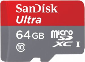 Karta SanDisk MicroSDXC 64 GB  (SDSQUNC-064G-GN6IA) 1