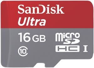 Karta SanDisk MicroSDHC 16 GB  (SDSQUNC-016G-GN6MA) 1