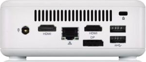 Komputer ASRock BEEBOX N3000-4G128S/W, N3000, 4GB DDR3L-1600, 128GB mSATA SSD, Biały (N3000-4G128S/W) 3