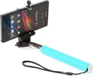 Selfie stick Omega Kijek Do Selfie Platinet Sport Telescopic Pole Stick Niebieski (OMMPKB) 3