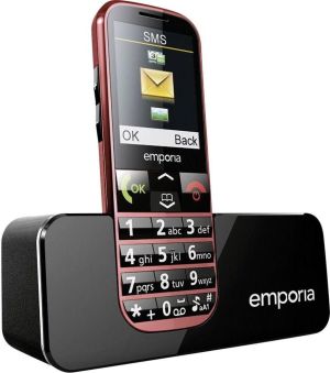 Telefon komórkowy Emporia Eco, czerwony (C160) 3