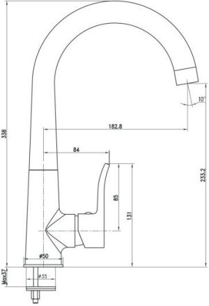Bateria kuchenna Deante Werbena stojąca chrom (BCW_062M) 10