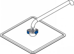 Deante Reduktor przepływu wody chrom (ANR 091K) 2