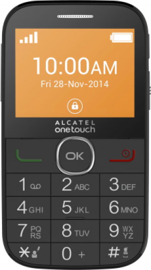 Telefon komórkowy Alcatel 20.04G, czarny 1
