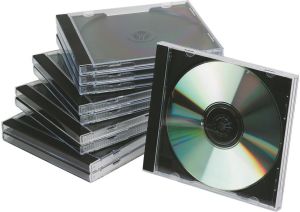CD/DVD Q-CONNECT, standard, 10szt., przeźroczyste (5706002022099) 1
