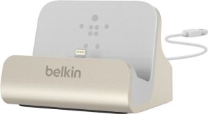 Ładowarka Belkin Stacja dokująca do iPhone 6 / 5 / 5S Złota (F8J045BTGLD) 1