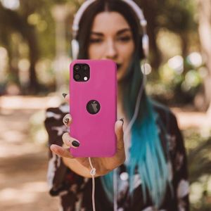 Partner Tele.com Futerał Forcell SILICONE do SAMSUNG Galaxy A50 / A50S / A30S różowy (21) 3