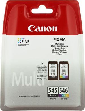 Tusz Canon PG545/CL546 Tusz black + color z zabezpieczeniem 8287B006 1