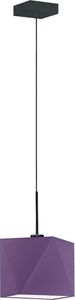 Lampa wisząca Lumes Lampa wisząca regulowana na czarnym stelażu - EX413-Salix - 18 kolorów Granatowy 1