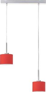Lampa wisząca Lumes Lampa wisząca nad stół na stalowym stelażu - EX426-Montanex - 18 kolorów Czerwony 1