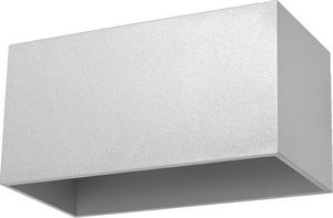 Kinkiet Lumes Szary minimalistyczny kinkiet LED - EX529-Quas 1