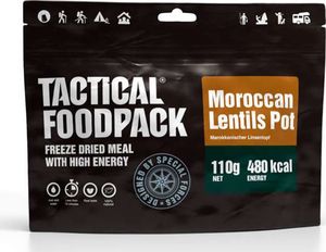 Tactical Foodpack Tactical Foodpack Danie Liofilizowane Duszona Soczewica po Marokańsku uniwersalny 1