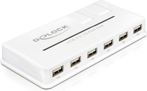 HUB USB Delock 10x USB-A 2.0 (61857) 3