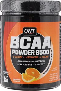 QNT Aminokwasy QNT BCAA Powder 8500 350g smak pomarańczowy Uniwersalny 1