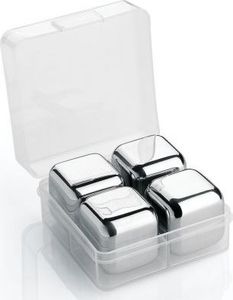 Cilio Stalowe Cilio Cool kostki chłodzace w pudełku, 4 szt., 2,5 x 2,5 x 2,5 cm 1