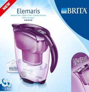 Dzbanek filtrujący Brita Elemaris Cool, Fioletowy (028 770) 7