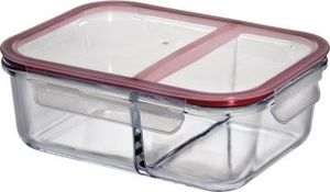 Kuchenprofi Lunch box dwukomorowy szkło/tworzywo sztuczne 1