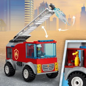 LEGO City Wóz strażacki z drabiną (60280) 6